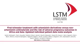 Comparison of Artemisinin-Based vs. Non-Artemisinin Treatment in First-Trimester Malaria and Pregnancy Outcomes