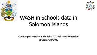 National WASH Data Collection and Analysis in Solomon Islands