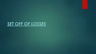 Understanding Set-off of Losses in Income Tax