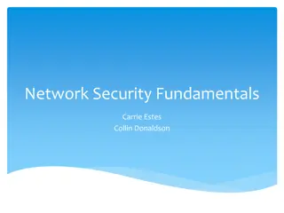 Network Security Fundamentals and Today's Security Challenges