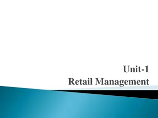 Retail Management: An Overview of the Retail Industry