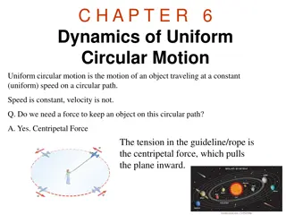 Dynamics of Uniform Circular Motion