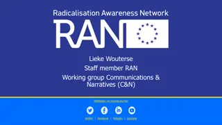 Insights from Radicalisation Awareness Network (RAN) Communications and Narratives Working Group