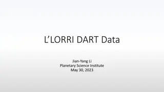 Lucy L. LORRI DART Data Collection Review