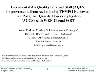 Enhancing Air Quality Forecasting with TEMPO Retrievals in Proxy Observing System