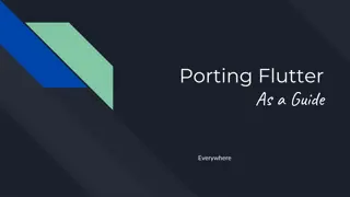 Flutter Porting Guide: Everywhere