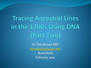 Tracing Ancestry: A DNA Success Story of the Meeker Family