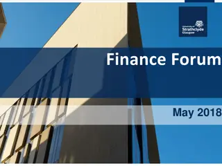 Updates in Procurement and Finance Forum May 2018