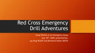 Red Cross Emergency Drill Adventures Using Winlink in an Emergency Setup