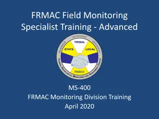 Advanced Field Monitoring Specialist Training for FRMAC - MS-400