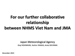 Enhancing Collaborative Relationship Between NHMS & JMA