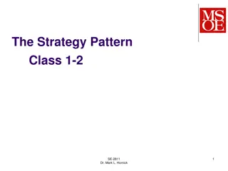 The Strategy Design Pattern