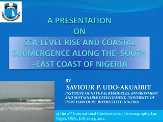 Analyzing Shoreline Recession and Estuarine Current Velocities in South-Eastern Nigeria