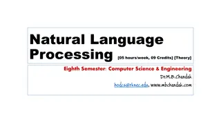 Comprehensive Course on Natural Language Processing