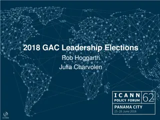 2018 GAC Leadership Elections Process at ICANN62