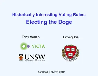 Electing the Doge: Historical Voting Methods & Implications