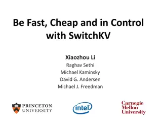 Enhancing Key-Value Store Efficiency with SwitchKV