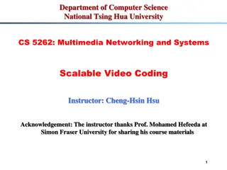 Stream Adaptation Methods in Multimedia Networking