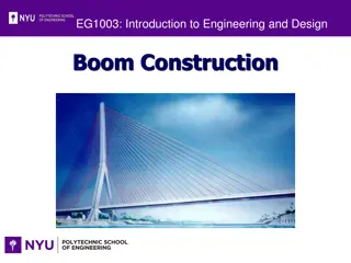 Introduction to Engineering and Design: Boom Construction