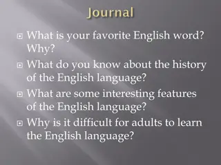 Evolution of the English Language: From Celts to Anglo-Saxons