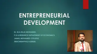 Entrepreneurship: Origins, Definitions, and Characteristics