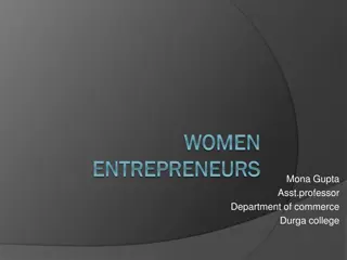 Opportunities for Women Entrepreneurs in India