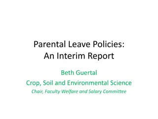 Parental Leave Policies: An Overview