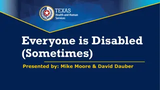 Exploring the World of Disabilities with Mike Moore & David Dauber