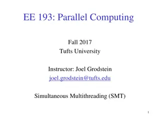 Introduction to Parallel Computing Concepts