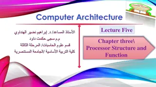 Processor Organization in Computer Architecture