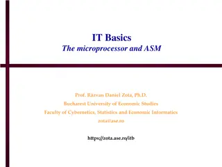 Microprocessor Architecture and Instruction Processing