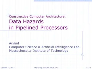 Data Hazards in Pipelined Processors: Understanding and Mitigation