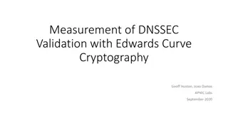 Evaluation of Ed25519 Cryptography Performance in DNSSEC Validation