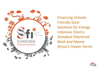 Financing Climate-Friendly Solar Solutions for Energy-Intensive Clients