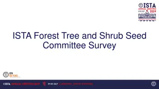 Overview of Forest and Shrub Seed Testing Committee Activities