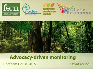 Governance and Advocacy Priorities in Forest Management