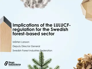 Implications of LULUCF Regulation for Swedish Forest Sector