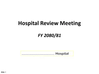 Hospital Overview: FY 2080/81 Meeting, Budget, Development, and Human Resources