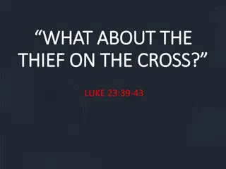 The Thief on the Cross in Luke 23:39-43