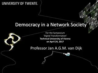 Digital Democracy in a Network Society Symposium Overview