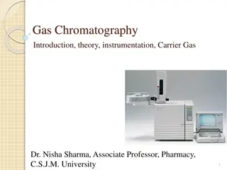 Gas Chromatography: Introduction, Theory, and Instrumentation