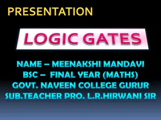 Introduction to Logic Gates: Understanding Boolean Algebra and Applications