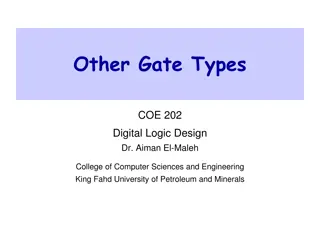 Gate Classifications in Digital Logic Design