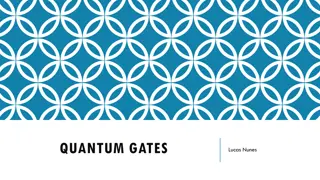 Quantum Computing: Quantum Gates, Bits, and Applications