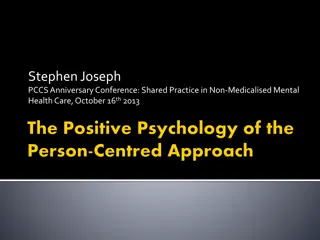 Exploring Person-Centred Positive Psychology in Mental Health Care