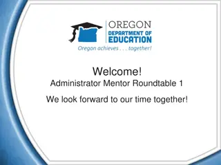 Online Administrator Mentor Roundtable: Coaching for Time Management & Systems Change