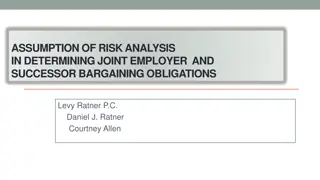 Analysis of Joint Employer and Successor Bargaining Obligations