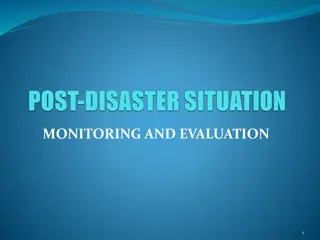 Disaster Management and Evaluation in Nigeria