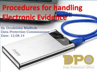 Digital Evidence Processing and Computer Forensics Overview