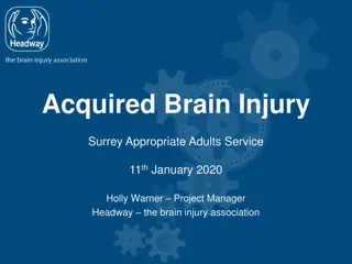 Acquired Brain Injury: Facts, Challenges, and Stories